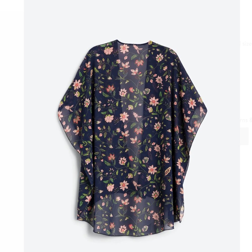 Margoux Chiffon Open Front Woven